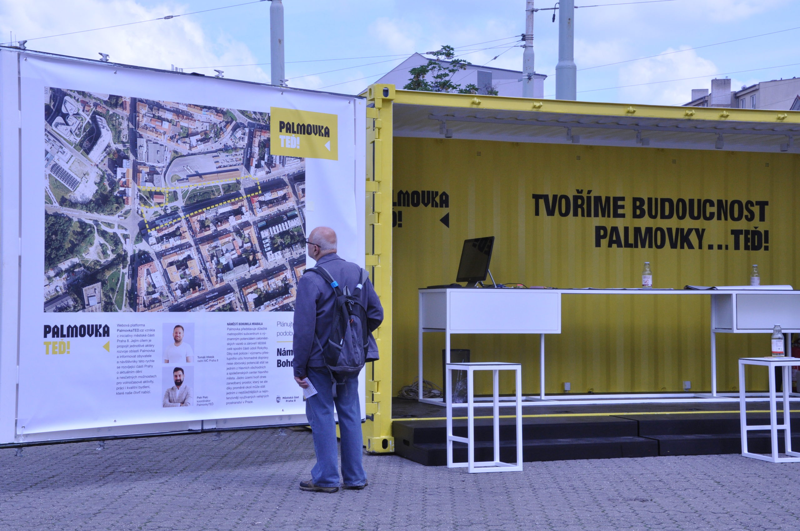 Na Palmovce se plánuje nové náměstí Bohumila Hrabala a další velké změny