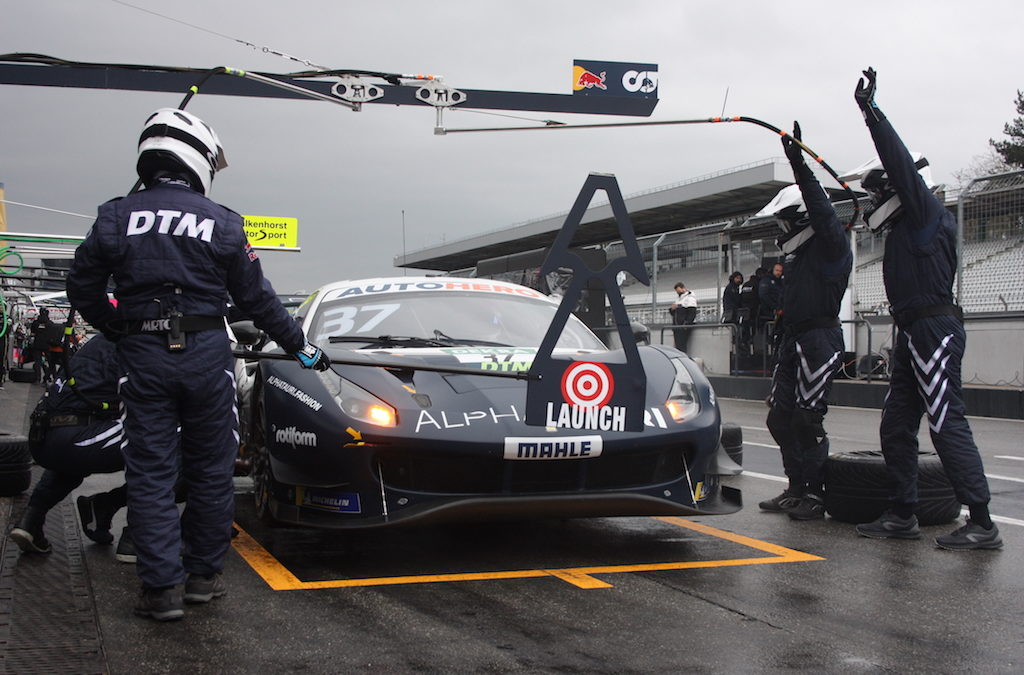 DTM se Sebastienem Loebem testovala před sezonou 2022 v Hockenheimu