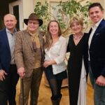 Jan Přeučil a Eva Hrušková na líbánkách ve Františkových Lázních. Oslaví 19 let od svatby